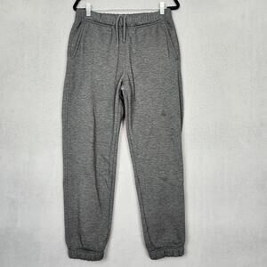 Uniqlo HEATTECH Sweatpants Mens Medium Gray Fleece Lined Joggers Thermal